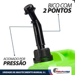 Unidade de Abastecimento Manual Para Transferência de Óleo 5L (2084) - Lupus