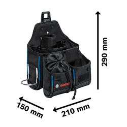 Cinturão Para Ferramentas Proclick em Poliéster (1600A0265R) - Bosch