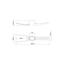 Picareta Alvião em Aço Sem Cabo 4 (77303/403) - Tramontina
