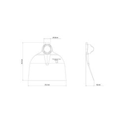 Enxada Estreita em Aço Sem Cabo 1.5 (77256/154) - Tramontina