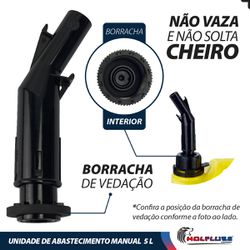 Unidade de Abastecimento Manual Para Transferência de Combustível 5L (2081) - Lupus