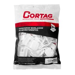 Espaçador Nivelador Tradicional 4mm Com 50 Unidades (62564) - Cortag