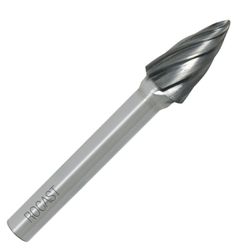 Lima Rotativa Árvore Pontiaguda Para Alumínio 8mm (45,0110) - Rocast