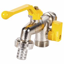 Torneira Com Registro Duas Saídas 1/2'' - 3/4'' (691,0001) - Graff Vantage