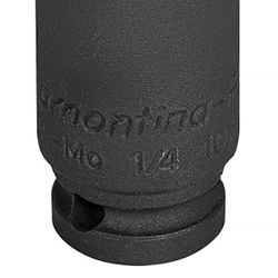 Soquete de Impacto Sextavado 1/4'' x 12mm (44882/112) - Tramontina Pro