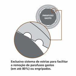 Soquete Xtractor Plus 1/2'' x 27mm (44851/127) - Tramontina Pro