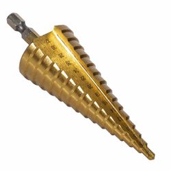 Broca Escalonada Titânio em Aço Rápido HSS-Tin 4-32mm (694,0003) - Graff Vantage