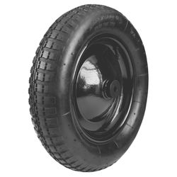 Pneu Com Câmara e Roda Metálica Para Carrinho de Mão 3.25/8'' (77741/024) - Tramontina