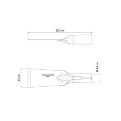 Cavadeira Reta Metálica Sem Cabo (77553/015) - Tramontina