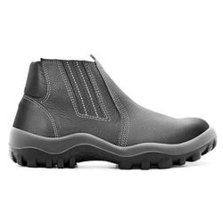 Botina Com Gáspea Inteira e Biqueira de Aço (4860GI) - Safetline