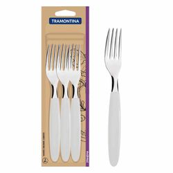 Jogo de Garfos de Mesa Ipanema Branco Com 3 Peças (23362/380) - Tramontina