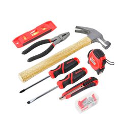 Carrinho Para Ferramentas Preto Com 3 Gavetas + Jogo de Ferramentas 8 Peças - Fercar