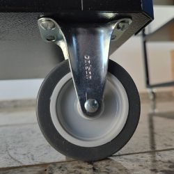 Carrinho Para Ferramentas Preto Com 1 Gaveta + Jogo de Ferramentas 8 Peças - Fercar