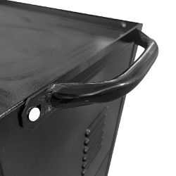 Carrinho Para Ferramentas Todo Preto Com 6 Gavetas + Jogo de Alicates 3 Peças - Fercar