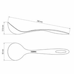 Concha em Nylon Preto Ability (25157/100) - Tramontina