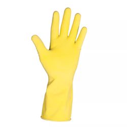 Luva Látex Amarela PPM08 Tamanho 9 Com 12 Unidades (292,0007) - Proteplus