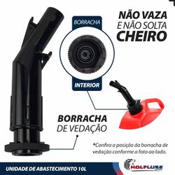 Unidade de Abastecimento Manual Para Transferência de Combustível 10L (2079W) - Lupus