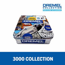 Dremel Micro Retífica 3000 com 31 Acessórios e Caixa Metalizada