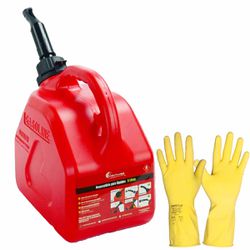 Unidade de Abastecimento Manual Para Combustível 5L Com Luva de Latex - Lupus