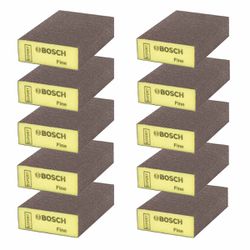 Conjunto de Esponjas Abrasivas S471 Fine Com 10 Unidades (2608901170) - Bosch