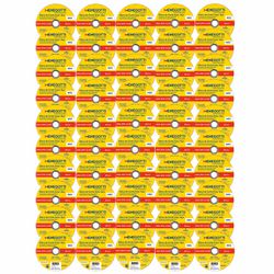 Disco de Corte Inox / Aço 115mm Com 50 Unidades MDC (63030119) - Menegotti