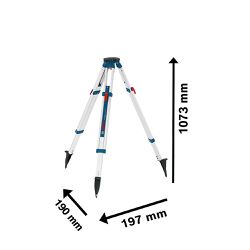 Tripé Bosch BT 170 HD para construção civil, 1,7 metros