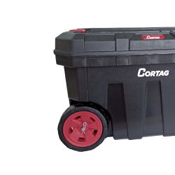 Caixa Plástica Baú com Rodas 24'' 62544 - Cortag