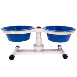 Comedouro Pet Duplo Tigela Plástica 400ml - FERCAR