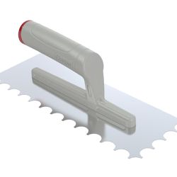 Desempenadeira em Aço Dentada Raio-10 com Cabo Aberto - Cortag