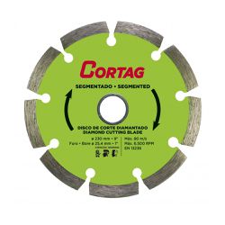 Disco Diamantado Segmentado 230mm - Cortag
