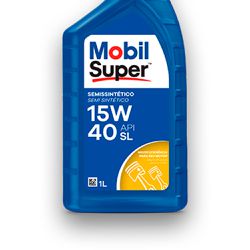 Óleo Semissintético Lubrificante de Motor 15W-40 1L - Mobil