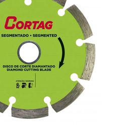 Disco Diamantado Segmentado 125mm - Cortag