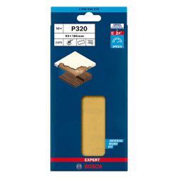 Folhas de lixa EXPERT C470 93 x 186 mm, G320, 10 peças
