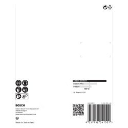 Jogo de Discos de Lixa Bosch EXPERT C470 125mm G60/120/240