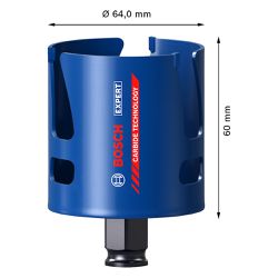 Serra copo Bosch EXPERT Construction Material 64 mm, 2 1/2''