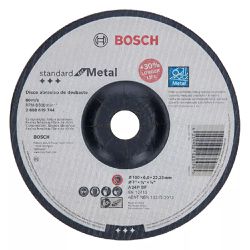 Disco de Desbaste Para Ferro 7'' X 1/4'' X 7/8'' Standard (2608619744) - Bosch