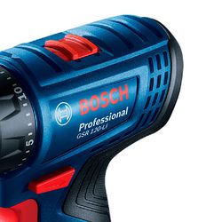 Parafusadeira e Furadeira a Bateria de 3/8'' Bosch GSR 120-LI, 12V, com 1 Bateria 2,0Ah e Carregador Rápido BIVOLT