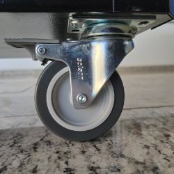 Carrinho Para Ferramentas Fechado Com 1 Gaveta Todo Preto (C07) - Fercar