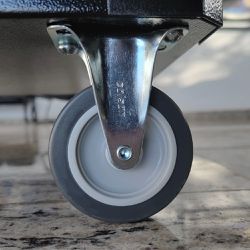 Carrinho Para Ferramentas Fechado Com 3 Gavetas Todo Preto (C06) - Fercar