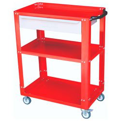 Carrinho Para Ferramentas Desmontável Com 1 Gaveta Vermelho (CD02) - Fercar