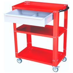 Carrinho Para Ferramentas Desmontável Com 1 Gaveta Vermelho (CD02) - Fercar