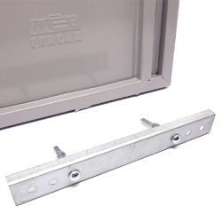 Caixa de Correio de Grade ou Embutir 230x110x230cm Cinza COR-5 - FERCAR