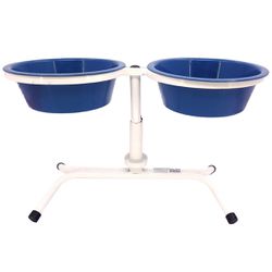 Comedouro Pet Duplo Tigela Plástica 1.600ml - FERCAR