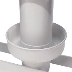 Comedouro Pet Duplo Tigela Plástica 1.600ml - FERCAR