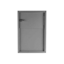 Caixa de Correio de Grade ou Embutir 230x150x350cm Cinza COR-4 - FERCAR