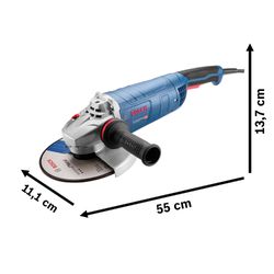 Esmerilhadeira Angular Bosch 9'' GWS 28-230 VULCANO 2800W 220V 