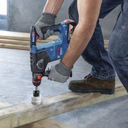 Martelete Rompedor 18V Com Maleta e 2 Baterias (GBH 187-LI) - Bosch 