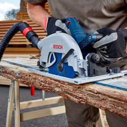 Serra Circular 18v Brushless Sem Fio Com Carregador e 2 Baterias (GKS 18V-68 GC) - Bosch 