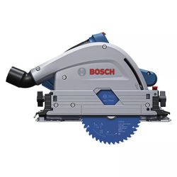 Serra Circular de Imersão 18V Sem Fio Com Carregador e 2 Baterias (GKT 18V-52 GC) - Bosch