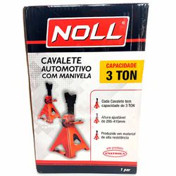 Par de Cavalete Automotivo Com Manivela 3T (570,0002) - Noll